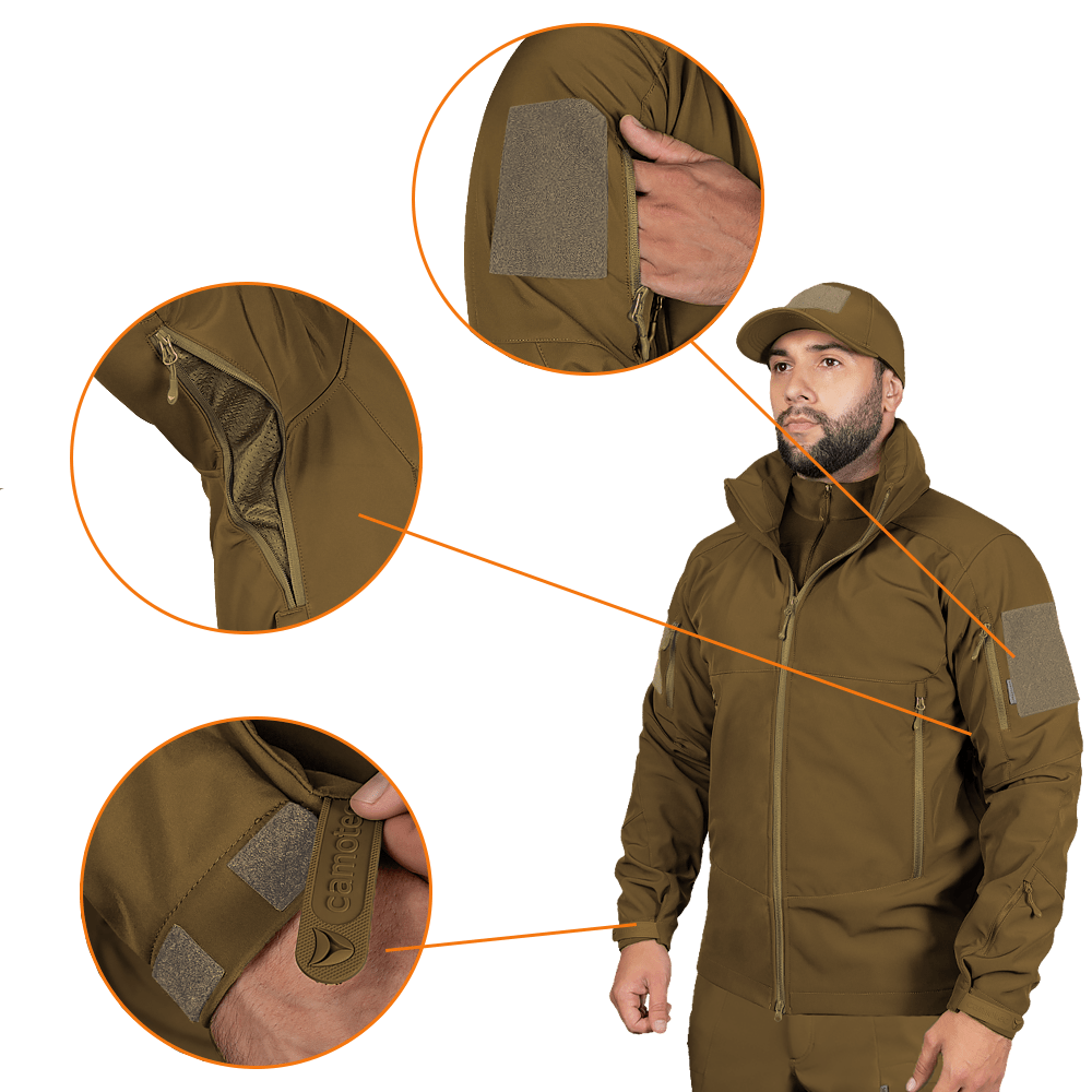 Куртка Camotec Phantom System Койот Фото 3